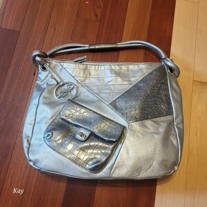 Silver XOXO Purse